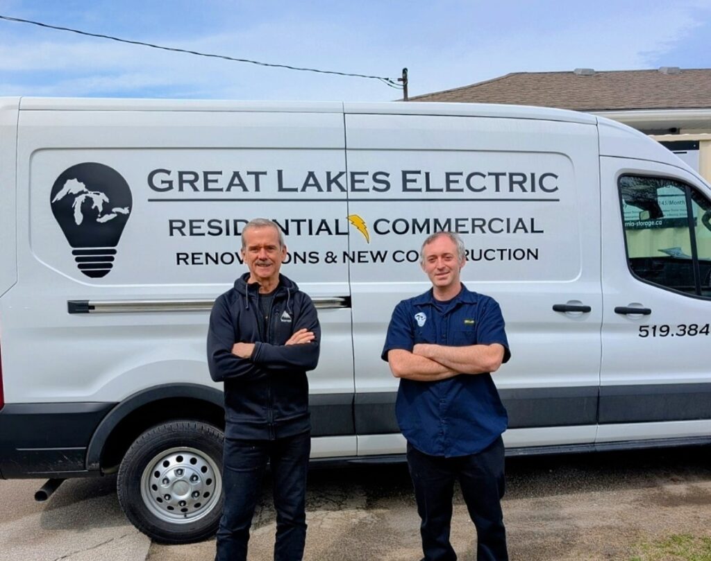 expert electrician matt stevens and chris hadfield